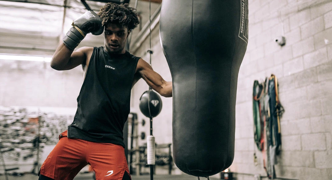 BOXRAW Men SMRT-TEC Muscle Tank - Blue Clothing 9 BOXRAW Men SMRT-TEC Muscle Tank - Blue Clothing