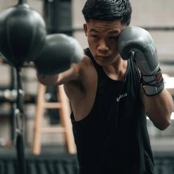 BOXRAW Men SMRT-TEC Stringer Tank - Black Clothing 19 BOXRAW Men SMRT-TEC Stringer Tank - Black Clothing