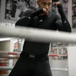 BOXRAW Men Clothing Saddler Compression Tights - Black 20 BOXRAW Men Clothing Saddler Compression Tights - Black