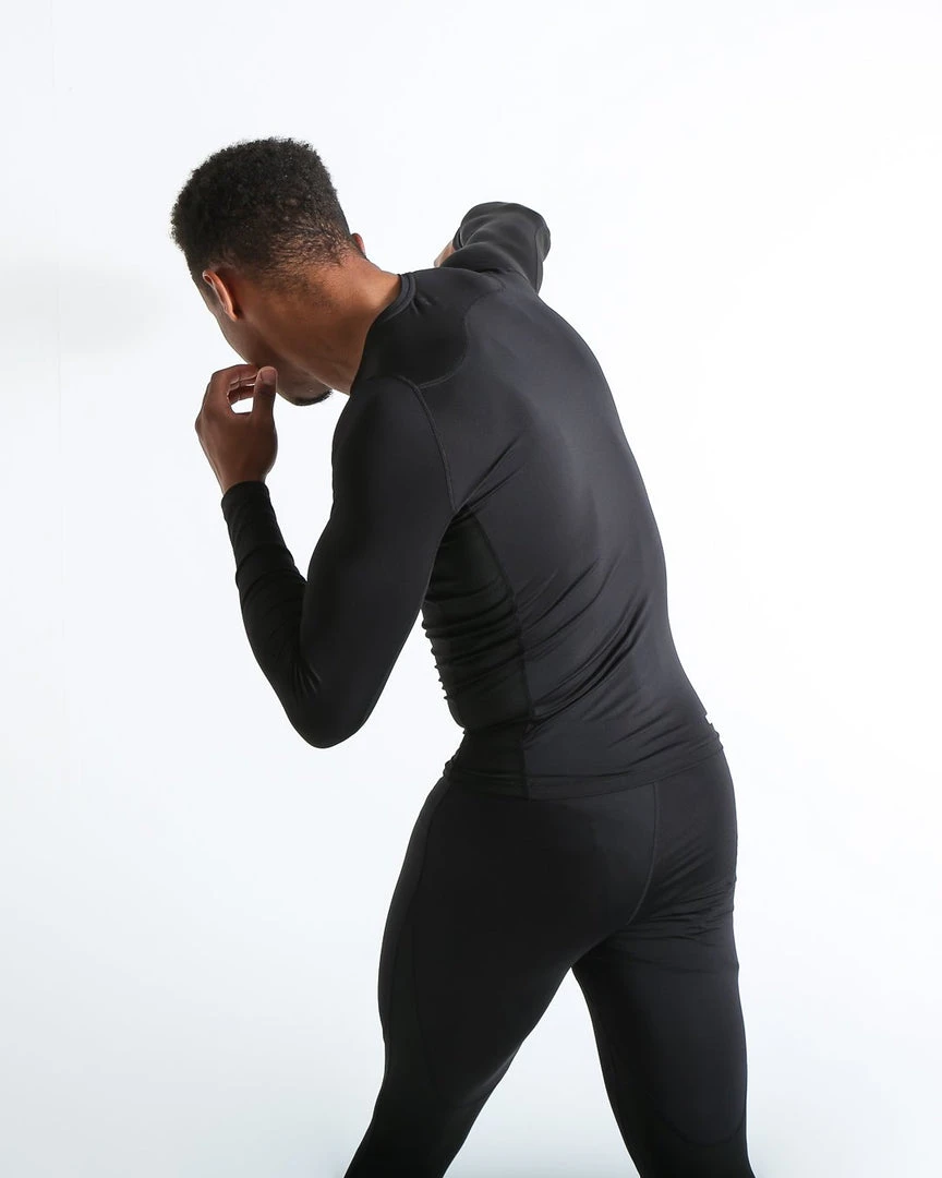 BOXRAW Men Clothing Saddler Compression Top - Black 5 BOXRAW Men Clothing Saddler Compression Top - Black