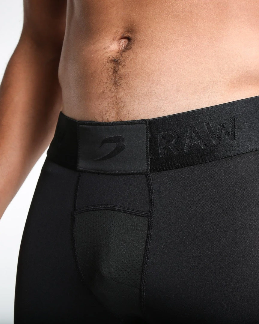 BOXRAW Men Clothing Saddler Compression Tights - Black 8 BOXRAW Men Clothing Saddler Compression Tights - Black